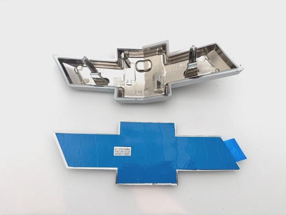 ΝΕΟ 2016-2024 Chevrolet Camaro Προσαρμοσμένο Έμβλημα Bowtie LS LT Μπροστινή Μάσκα Εμβλημα Πίσω Πορτμπαγκάζ Ασημί Μαύρο