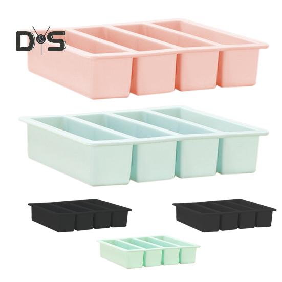 Silicone Butter Mold Tray with Lid Large Butter Maker Non-Stick Butter Tray for Brownies Homemade Herbed Garlic Butter