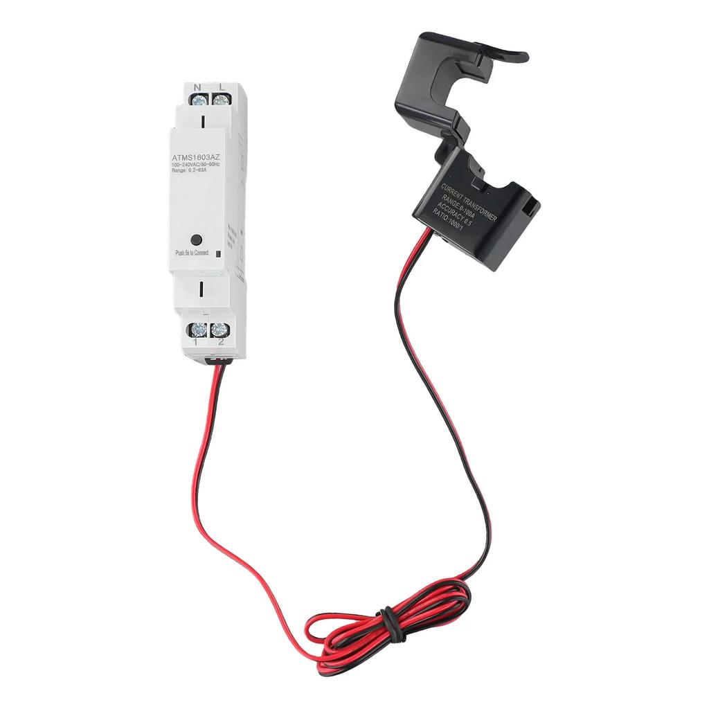 As Shown Electricity Meter Accurate Power Measurement Device Energy Consumption Monitor Cumulative Power Consumption