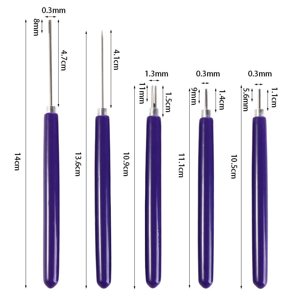 12PCS Multi Size Paper Quilling Tools Paper Curling Paper Quilling Pen  Paper Art