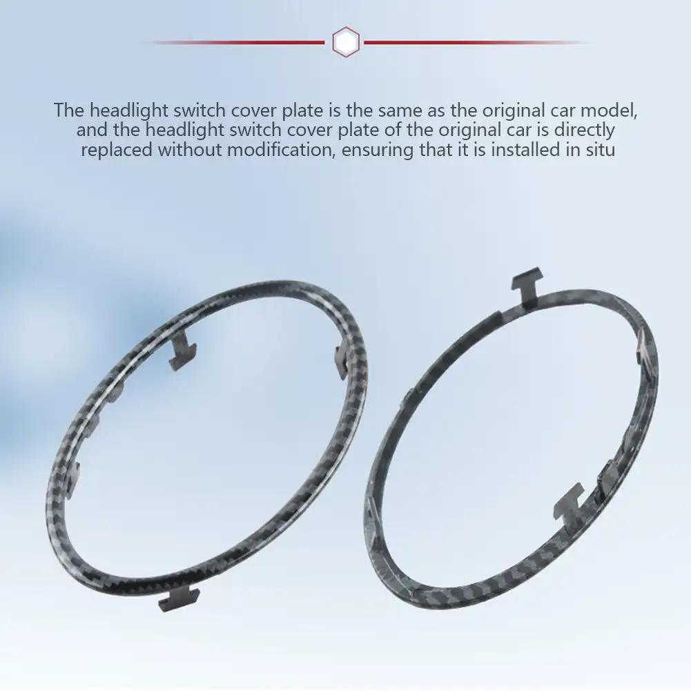 1PC/4Pcs Car Air Conditioning Trim Outlet Decoration Circle Ring Sticker For Ford Focus 2 MK2 2005-2013 Auto Accessories