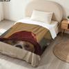 Paddington Print Flannel Blanket, High quality Comfortable for All Seasons, Home Decor, Warmth and Comfort, Perfect for Christmas Gifts