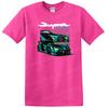 T-shirt Graphique Supra Cool Design Artistique Thème Course Automobile Passionné d'Automobiles Tee