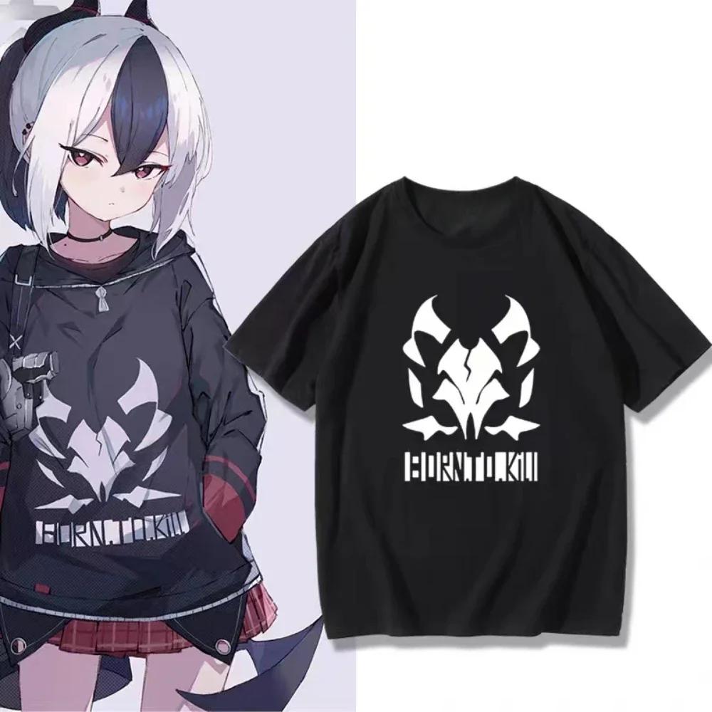 

Blue Archive Unisexga Graphic Womens Tshirt Onikata Kayoko Short Sleeve Anime Tshirt Top Summer Couple Outfit Womens Clothing S
