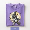 Comfort Colors Raccoon Witch Shirt and Kids Tshirt, Halloween Animal Tee, Vintage Spooky Season T-Shirt and Kids Tshirt, Moon and Bats Graphic