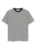 NORDISK Striped Short Sleeve T-Shirt - U_Melange Grey