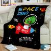 HD Cute Dino Cartoon 3D Dinosaur Space Children Blanket,soft Throw Blanket for Home Bedroom Bed Sofa Picnic Office Cover Blanket