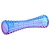 TPR Dog Toy Squeaky Stretchy Waist Twister Interactive Chew Small Medium Dogs Transparent Design