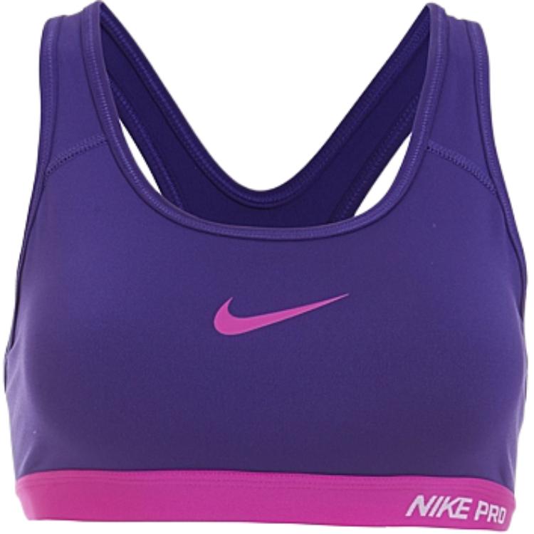 Nike Pro Classic Fashion Casual Color Block Sports Bra Women underwear 589423-548 L