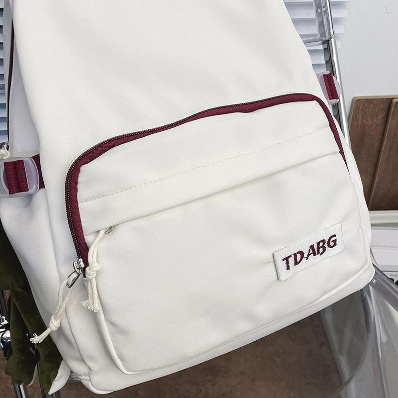 Fashion Simple Boys and Girls Student Backpack Leisure Backpack