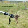 Long-Handle Foot-Operated Weeding Shovel & Hook