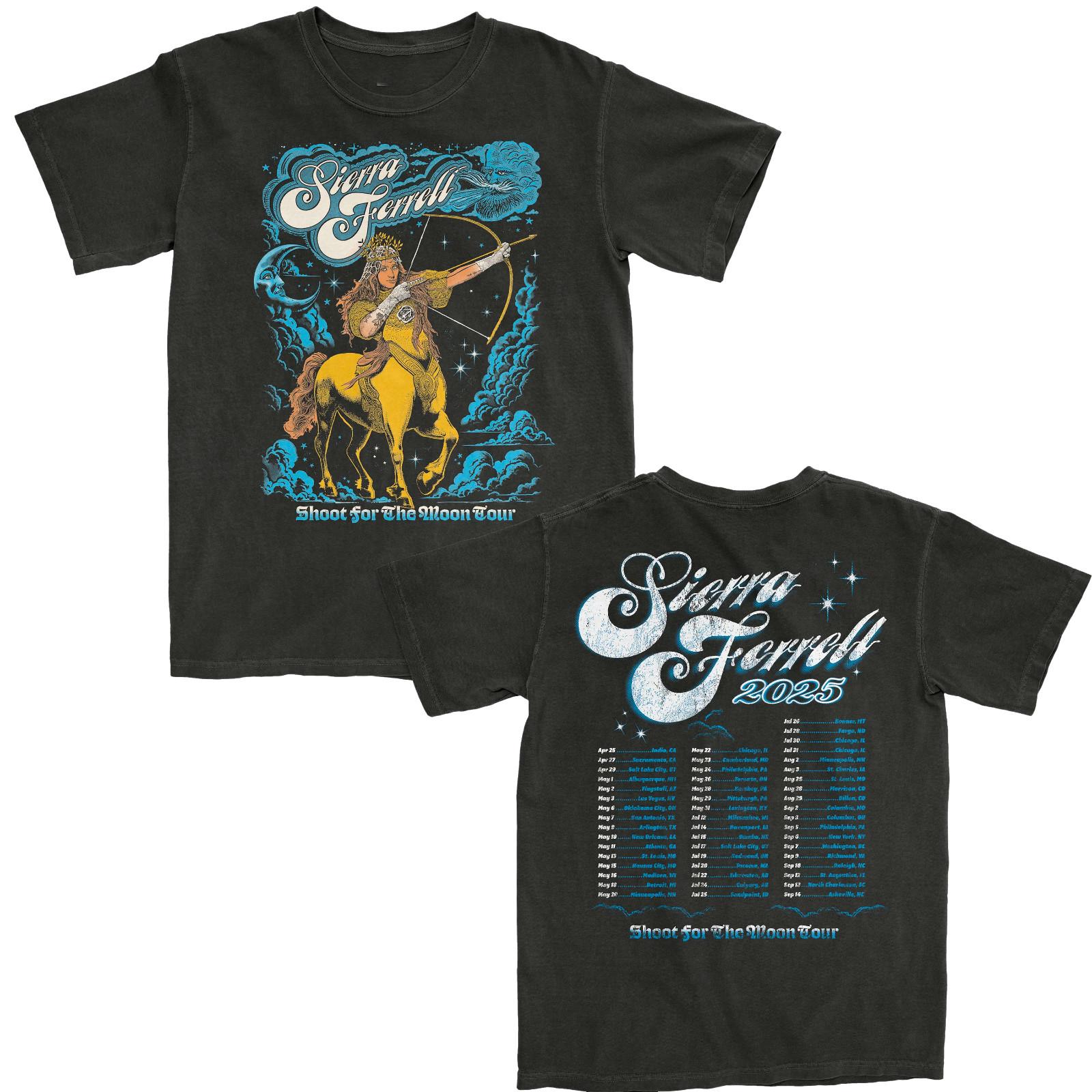 Sierra Ferrell Shoot For The Moon Tour Unisex T-Shirt BS282 XXXXL
