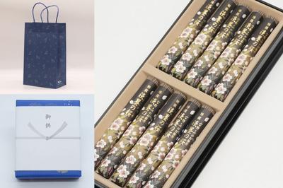 Bag Chiyo Incense Specially Selected Light Ink Cherry Blossom Incense Very Low Smoke Type Incense Elegant Cherry Blossom Contains Natural Comes In a