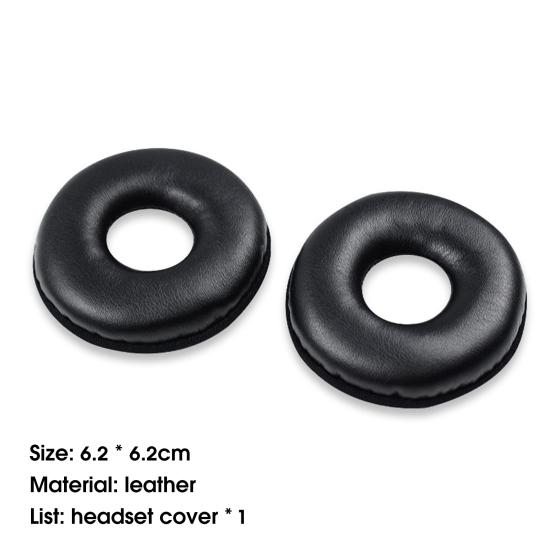 Kopfhörerkissen, komfortables Rauschunterdrückungs-Headset-Zubehör, Kunstleder-Ohrpolster für Logitech H390