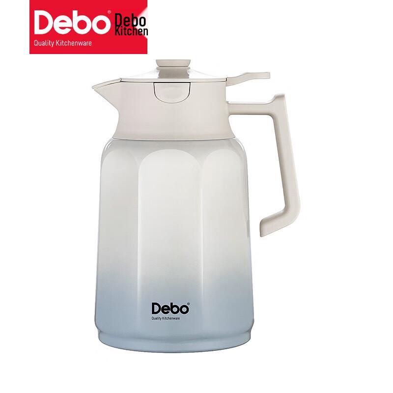 DeBao Helena 1600ml Stainless Steel Octagonal Vacuum Flask