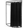 Fitting Room, Fitting Room with Curtain, Dressing Room for Clothing Store Iron Pipe, Fabric, and Painting Process For Boutiques