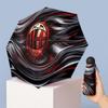 AC Milan Pattern Printed Mini 5 Folds 8 Ribs Compact Umbrella Windproof Waterproof Lightweight Portable Folding