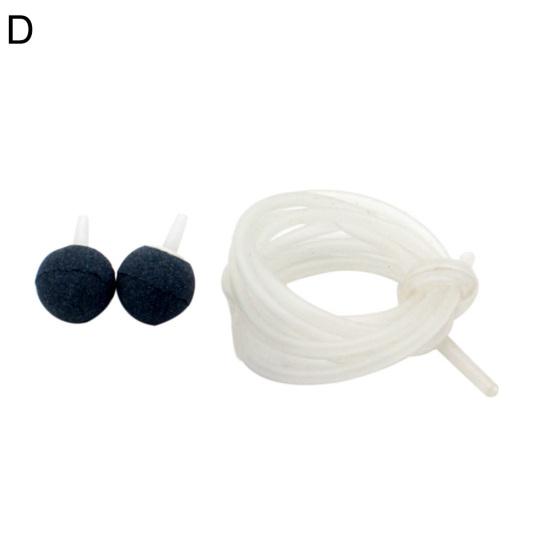 Pompa d'aria/ossigeno elettrica per acquario, 3/5W, singola/doppia uscita, accessorio