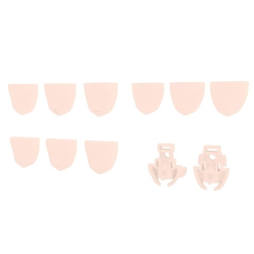 Kotobukiya Megami Device M.S.G 04 Face Set for Chaos & Pretty, Skin Color B, Approximately 19mm Tall, 1/1 Scale Plastic Model