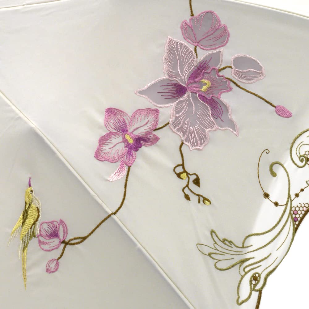 Premium Actress Long Short Folding Shop Full Light Heat UV Rain or Special Fully Embroidered Parasol, Parasol, Parasol, Channel, Blocking, Blocking,