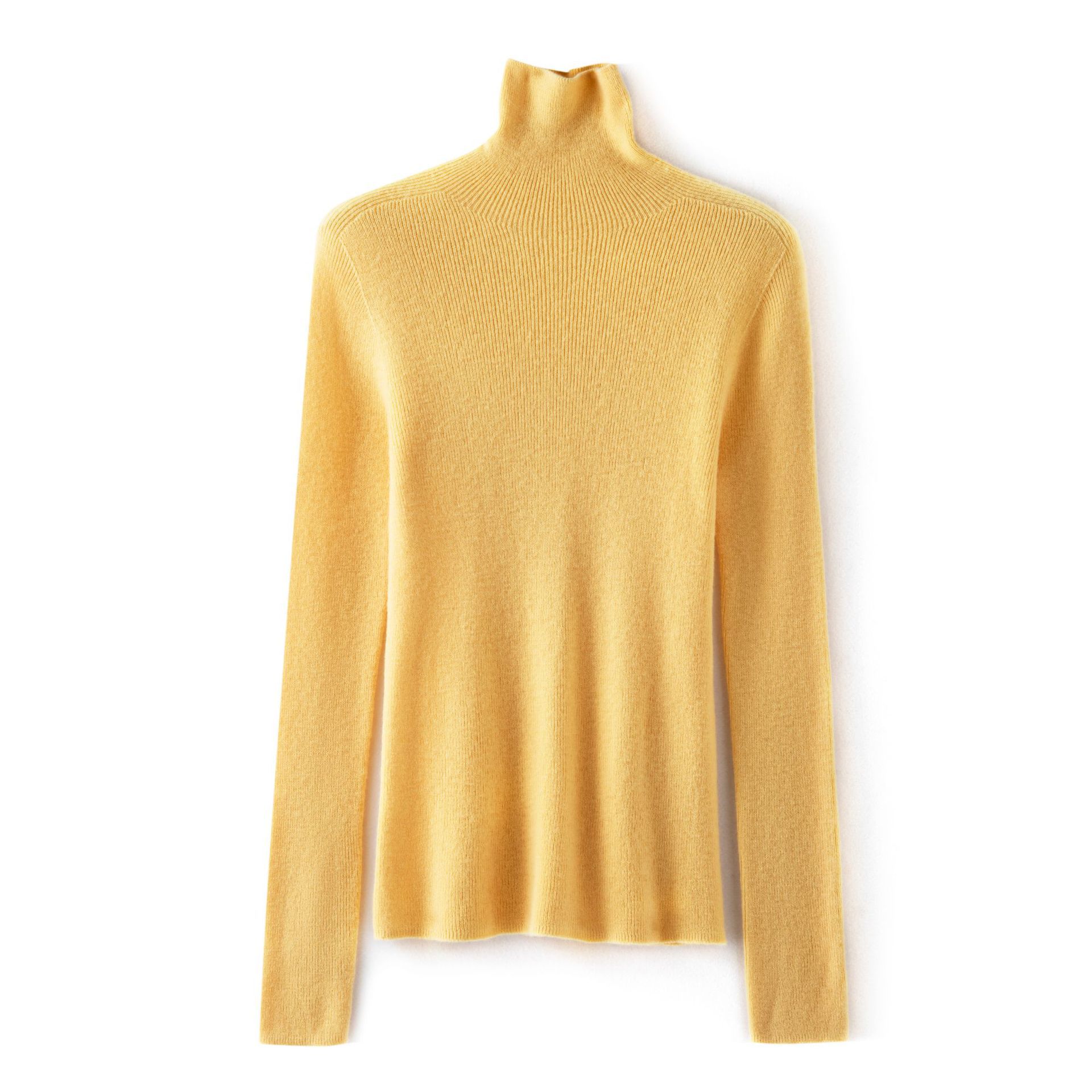 

Woolen sweater women s 0 pure wool seamless all-in-one turtleneck bottoming sweater autumn sweater knitted sweater top L