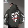 Fashion Loose Men's Printed Hooded Sweater Casual Simple Hoodies Sweatshirts Men’s