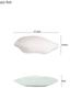 White Ceramic Dining Plate Sashimi Plate Fruit Salad Bowl Soup Plate Pasta Dish Dessert Bowl Serving Plates Dim Sum Dish Tray