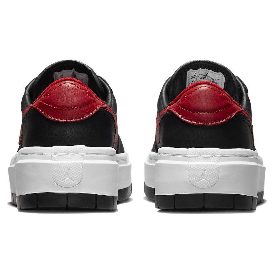Air Jordan 1 Elevate Low Black Gym Red Women Sneakers White DH7004-061
