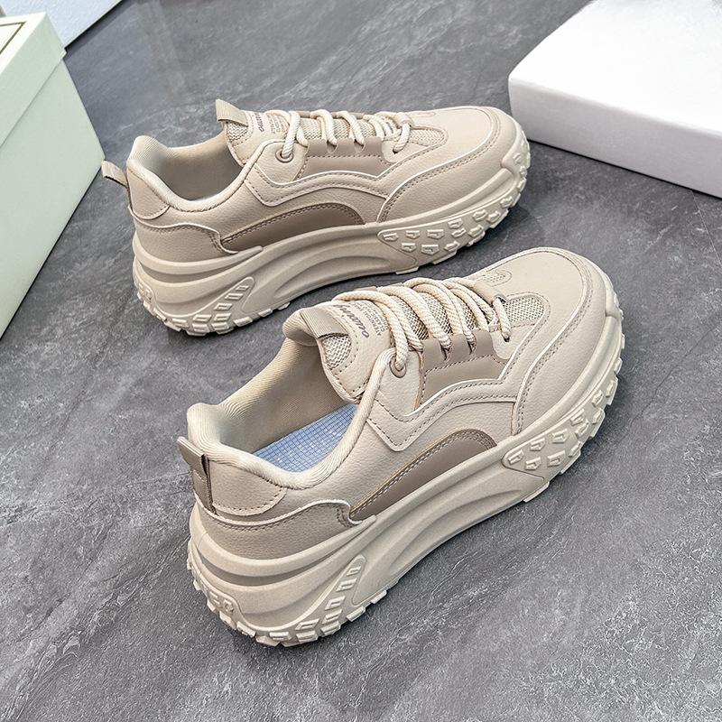 

Платформа Папа Обувь Весна Новые Уличные Snap Студент Бег Кроссовки Высота Увеличивающие Досуг 35