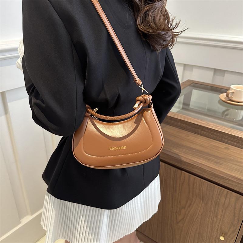 Stylish 2024 Spring New Arrivals Pu Leather Handbag Casual Chic Crossbody Bag