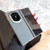 Applicable To Huawei Matex1 Folding Screen Mobile Phone Case, New X1 Collector's Edition, Light Plain Leather, Central Shaft , Anti-drop Case
