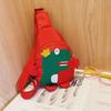 Desenhos animados dinossauro crossbody bolsas meninos meninas bonito crianças peito bolsas ombro mensageiro mochila de viagem para crianças
