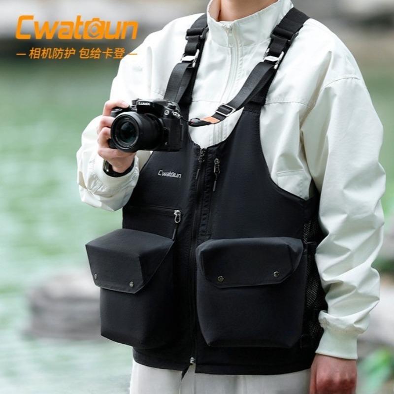 Multi-Functional Photography Vest Outdoor Light And Comfortable Camera Bag Can Store Shoulder Bag Fanny Pack