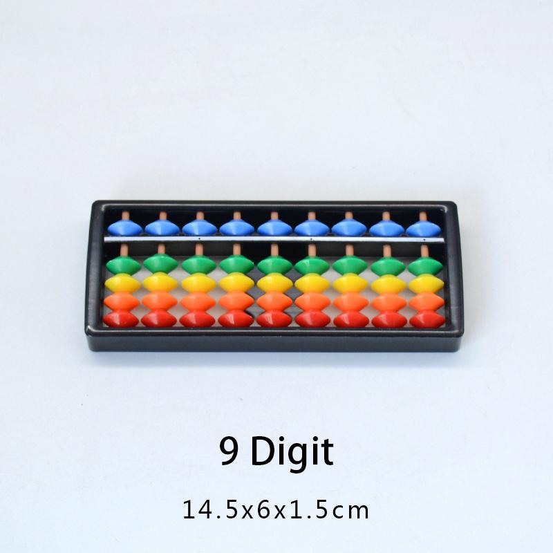 7/9/1113/15/17 Column Plastic Abacus Soroban Calculating Tool Montessori Math Toy For Kids Arithmetic Mental Arithmetic Learn