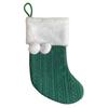 Thick Chunky Knit Wool Christmas Socks and Striped Stocking