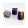 Ensemble de 512 pièces de boules magnétiques de 5 mm avec aimants néodyme N35 pour la construction créative, puzzle 3D et soulagement du stress