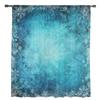 Schneeflocke Blau Winter Weihnachten Tüll Fenster Vorhänge Wohnzimmer Organza Sheer Voile Vorhang Schlafzimmer Küche Home Decor Drapieren