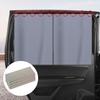 1-4Pcs Double Layer Auto Sunshades Magnetic UV Protection Sunshades Black Side Car Window Sunshade Cover Visor Shield Screen Hot