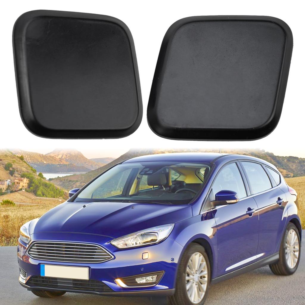 Black Washer Jet Covers Bumpers Cap Car Truck Parts