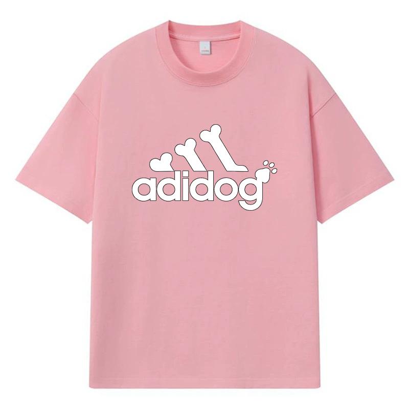 2026 Dog Bones Paw Prints Printed Graphic Y2k Harajuku Streetwear 100% Cotton T Shirt Casual Oversized Summer Men T-shirt