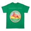 Camiseta Verde de Algodón Pesado Banda Christopher Cross S-5XL Camiseta Unisex