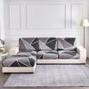 Elastic Sofa Cushion Covers Tropical Leaf Printed Sofa Seat Cover Furniture Protector Chair Seat Cover For Living Room Removable