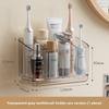 Electric Toothbrush Storage Rack, Wall-mounted Bathroom Toothpaste and Toothbrush Storage Rack Without Drilling