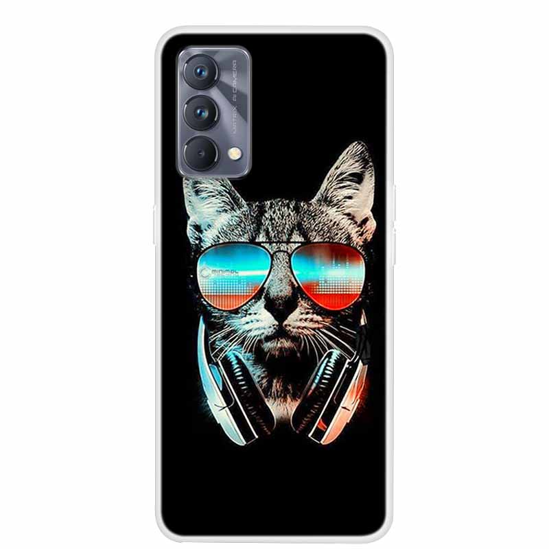 For Realme GT Master Edition Case Animal Soft Silicone TPU Phone Cover Case for Realme GT Explorer Master Edition Fruit Coque