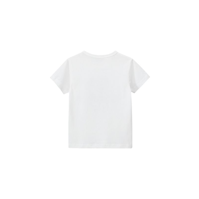 27kids Kids Summer Short Sleeve T-shirt Top Children's Clothing Boys Dinosaur Clothes Baby Boys Cotton Base Shirt