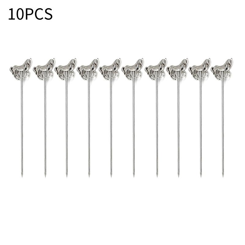 5-10Pcs Creative Stainless Steel Cocktail Picks Martini Picks Juice Decoration Picks Bar Bartending Tools Kitchen Accessories