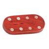 Fidget Slider Red Sandalwood Stress Relief Engraved Fingertip Fidget Slider Toy for Office
