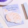 Special Shaped Sticky Gift Notes Cat Paradise Series Cute Healing Kitten Student Message Notebook Decoration Kawai Stationery