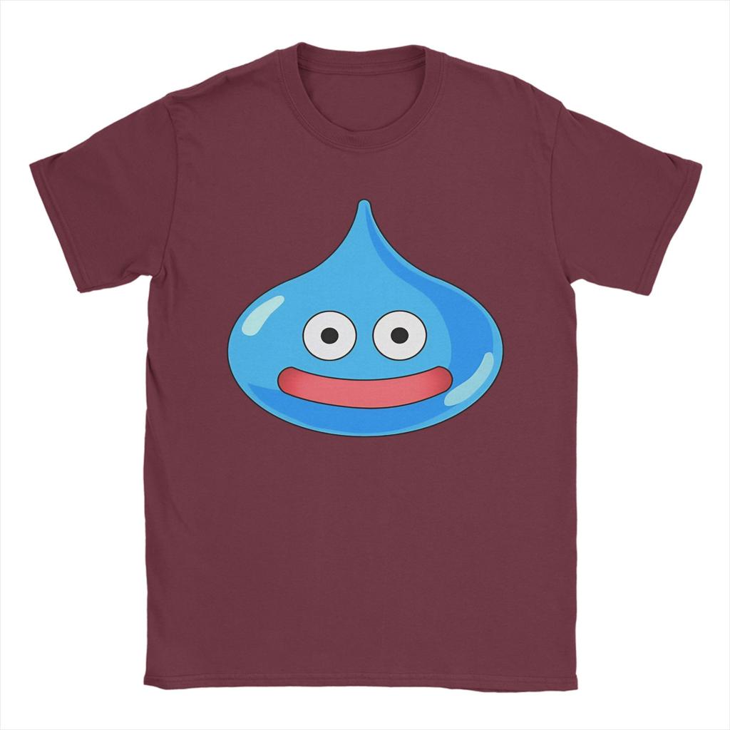 Dragon Quest Slime Cotton T Shirt For Unisexs Summer  Aesthetic T Shirts O Neck Novelty Tee Shirt Oversize Printed Clothing
