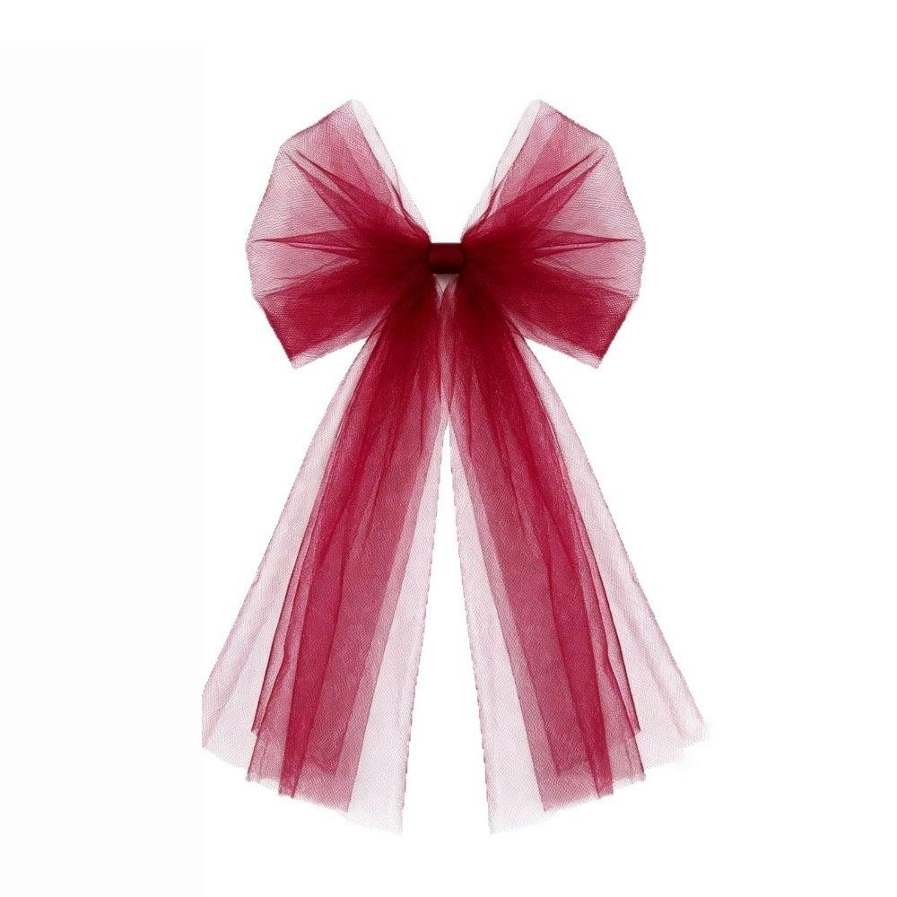 Lightweight Ribbon Bow Hanging Long Streamers Festive Bow Decoration  Christmas Tree Decoration